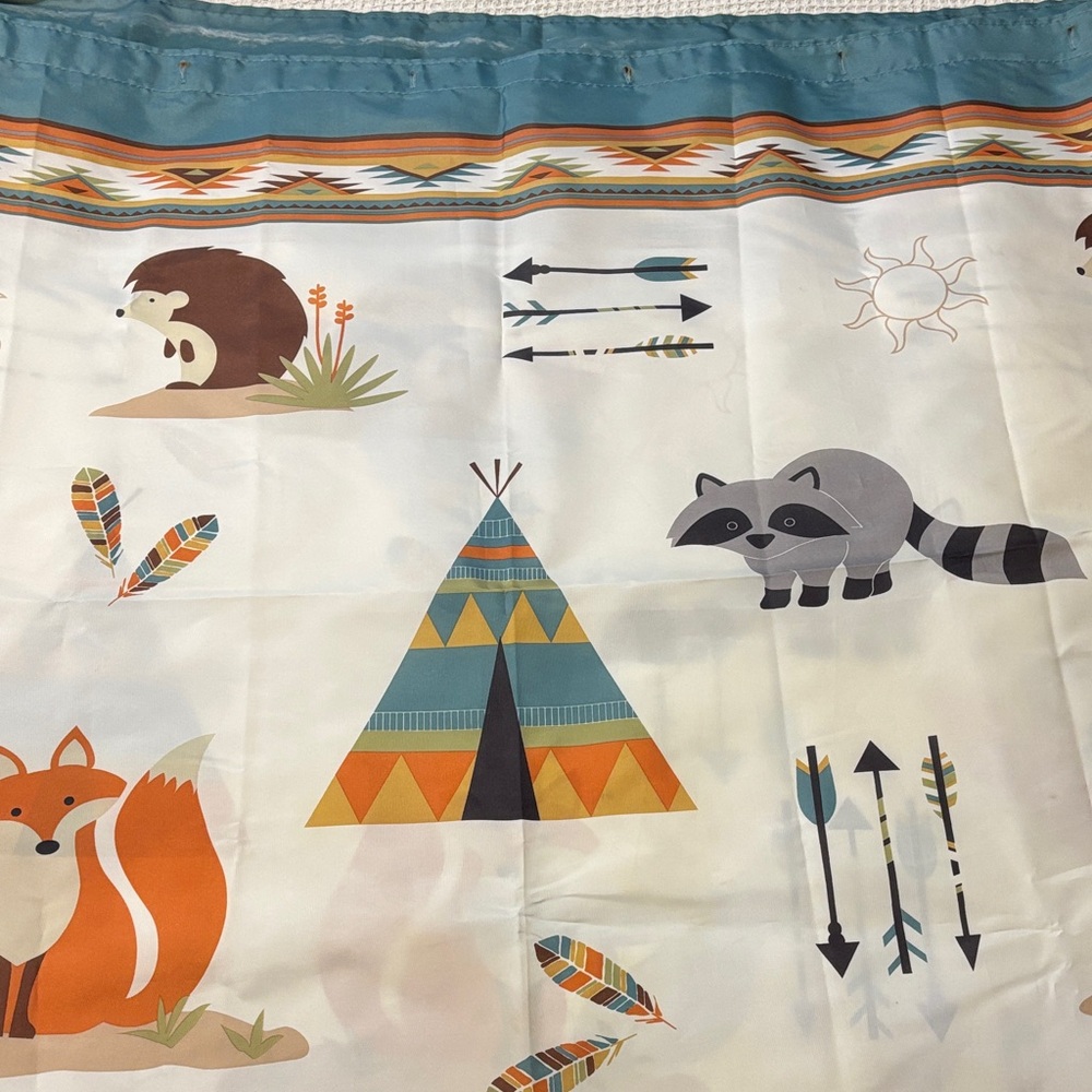 Mainstays Children's Animal Print shower curtain